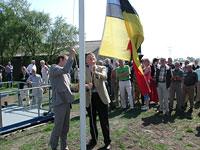 De opening door burgemeester B. Kuipers