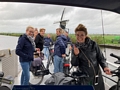 Skûtsjewike Grou, organiseerde een fietstocht op maandag 31 juli.